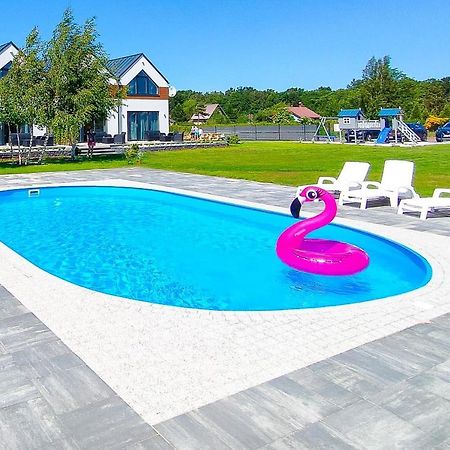 Slonce I Woda Domki Caloroczne, Klimatyzacja, Podgrzewany Basen, Bezplatny Parking Łeba Εξωτερικό φωτογραφία